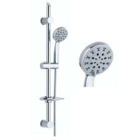 Asta Doccia Saliscendi 005 Completo Doccetta 5 Funzioni Multigetto Salvaforo H 72 CM *** Pezzi 1
