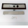 Canale Canaletta Pavimento Lineare Scarico Doccia Acciaio Inox Lucido Canalina *** Pezzi 1 pz., Misure L1085xH63 115 Mm