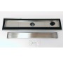Canale Canaletta Pavimento Lineare Scarico Doccia Full Inox Mattonella Canalina *** Pezzi 1 pz., Misure L785xH63 115 Mm