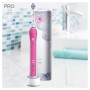 Oral-B Pro 2 2500 Design Edition Spazzolino Elettrico Ricaricabile, 2 Modalità di Spazzolamento, Custodia da Viaggio, Rosa