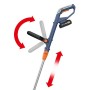 BlueRidge BR8151 - Tagliabordi a batteria, 18 V, 2,0 Ah, larghezza di taglio 25 cm, batteria e caricatore, linea di taglio 1 x 3