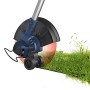 BlueRidge BR8151 - Tagliabordi a batteria, 18 V, 2,0 Ah, larghezza di taglio 25 cm, batteria e caricatore, linea di taglio 1 x 3