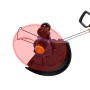 BlueRidge BR8151 - Tagliabordi a batteria, 18 V, 2,0 Ah, larghezza di taglio 25 cm, batteria e caricatore, linea di taglio 1 x 3