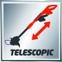 Einhell 3402060 Tagliabordi Elettrico GC-Et 4025, 400 W, 230 V, Rosso, Nero, Set di 4 Pezzi