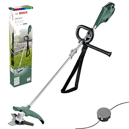 Bosch 06008A9000 AFS 23-37 Decespugliatore, 950 W, Lama a 3 Taglienti, Bobina per Fili da Taglio, 3 Fili da Taglio, Impugnatura 