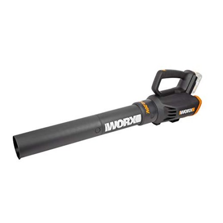 Worx WG547E.9 - Soffiatore a batteria 20 V(solo corpo macchina), molto potente con tecnologia a turbina , doppia velocità