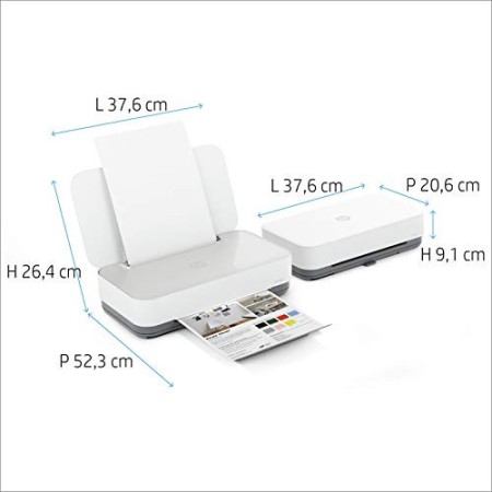 HP Tango 2RY54B Stampante Smart a Getto di Inchiostro, Stampa, Fotocopia, Scannerizza da Dispositivi Mobile, Wi-Fi, Wi-Fi Direct