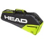 HEAD Core 3R PRO, Borsa per Racchetta Unisex Adulto, Nero/Giallo Neon