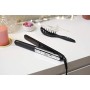 Rowenta SF4522 Liss&Curl Piastra per Capelli Lisci o Ricci 2 in 1, Piastre Lunghe, Lisciatura Controllata