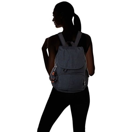 Kipling City Pack - Zaini Donna, Blu (True Navy), 32x37x18.5 cm