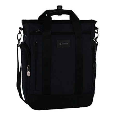 Zaino-Borsa Invicta Bag-Pack Work Memory, 2in1, Nero, 13 Lt, Porta Laptop 13'' e tablet, Tempo libero & Office