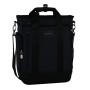 Zaino-Borsa Invicta Bag-Pack Work Memory, 2in1, Nero, 13 Lt, Porta Laptop 13'' e tablet, Tempo libero & Office