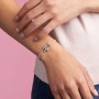 Pandora Me - Bracciale a maglia coda di topo e Argento Sterling, colore: argento, cod. 598408C00-16