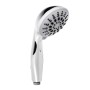 Doccetta Soffione Vasca Doccia 7 Funzioni Multigetto Anticalcare Abs Cromato *** Pezzi 5
