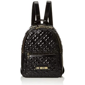 Love Moschino Borsa Quilted Nappa PU, Donna, Nero, Normale