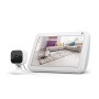 Echo Show 8, Tessuto grigio chiaro + Blink Mini videocamera, compatibile con Alexa