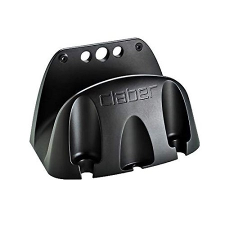 PORTATUBO DA PARETE CON VANI PER ACCESSORI per IRRIGAZIONE GIARDINAGGIO CLABER 8866 [ferramenta.pro]