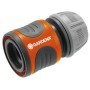 Gardena 3118215 Raccordo P/Gomma Rapido 1/2", Grau, 6 x 3 x 3.5 cm
