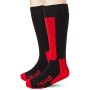 Head Kneehigh Ski Socks (2 Pack) Calze da sci, nero/rosso, 39/42 (Pacco da 2) Unisex-Adulto