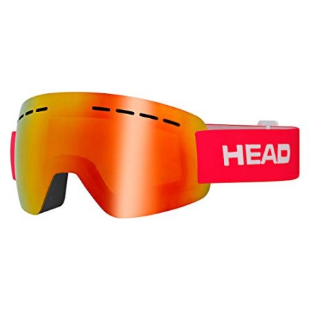Head Solar FMR Occhiali da Sci, Unisex-Adult, Rosso, M