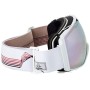 SALOMON XT One, Maschera da Sci Unisex, Bianco/Universal Super White, S/M