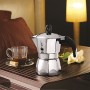 Bialetti Moka Dama Caffettiera, Alluminio, Argento, 2 Tazze