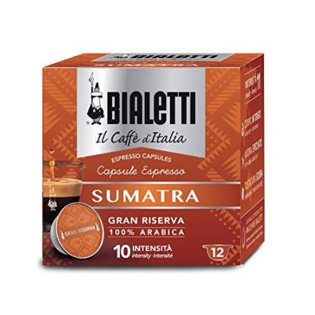 Bialetti Caffè d'Italia (Gran Riserva) Sumatra, 12 Capsule
