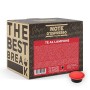 Note D'Espresso, tè ai lamponi rossi in capsule per macchine Lavazza e A Modo Mio, confezione da 100 x 10 g