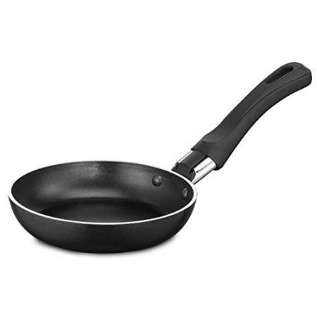 Lagostina Speciali Mini Cuoci Uovo Antiaderente, Alluminio, Nero, 12 cm