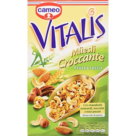 Vitalis muesli croccante frutta secca - 300 g