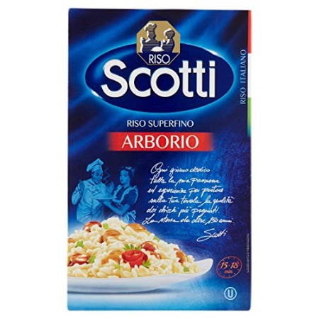 Riso Scotti Riso Arborio Riso Superfino, 1kg