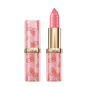 L'Oréal Paris MakeUp Edizione Limitata San Valentino 2021 Je T'Aime Color Riche, Rossetto Color Riche con Cuori in Rilievo, Col