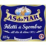 Asdomar Filetti di Sgombro all'Olio d'Oliva - 1 Pacco da 6 Unità