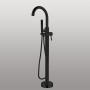 Ogomondo Miscelatore a Pavimento Per Vasca Freestanding Black Mumbai in Ottone *** CONFEZIONE 1 pz.