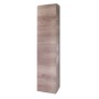 Colonna sospesa Spring pensile da bagno con Anta MADE IN ITALY *** CONFEZIONE 1 pz., Finitura Cenere