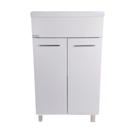 Ellemmeci Lavatoio Bianco con Doppia Anta Collezione Medusa 60x60 cm *** CONFEZIONE 1 pz.
