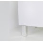 Ellemmeci Lavatoio Bianco con Doppia Anta Collezione Medusa 50x50 cm *** CONFEZIONE 1 pz.