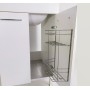 Ellemmeci Lavatoio Bianco con Doppia Anta Collezione Medusa 50x50 cm *** CONFEZIONE 1 pz.