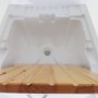 Ellemmeci Lavatoio Bianco con Singola Anta Collezione Sirena 50x50 cm *** CONFEZIONE 1 pz.