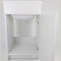 Ellemmeci Lavatoio Bianco con Singola Anta Collezione Sirena 50x50 cm *** CONFEZIONE 1 pz.