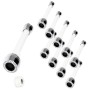 Aeratore Rompigetto Lungo CONFEZIONE 10 PZ Rubinetto Cucina Flessibile Universale *** CONFEZIONE 1 pz.