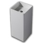 Lavabo Free Standing Magnus Artificial Stone Bianco Opaco Matt *** CONFEZIONE 1 pz.