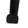 Ogomondo Appendiabito Nero da Parete Serie 25 Acciaio Verniciato  *** CONFEZIONE 1 pz.