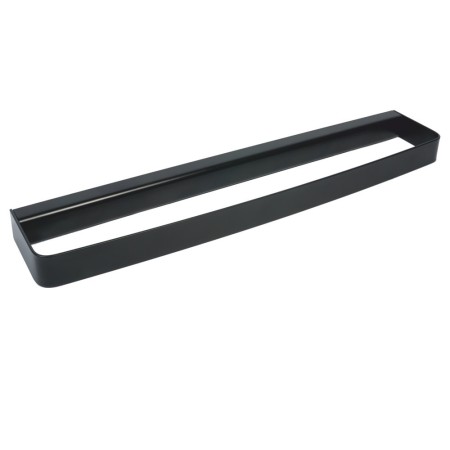 Ogomondo Porta Salviette Asciugamani Nero da Parete Serie 25 Acciaio Verniciato  *** CONFEZIONE 1 pz., Misure Lunghezza 25 cm