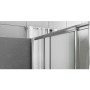 Porta Doccia Scorrevole Slide per Box Nicchia Due Ante Cristallo Temprato  *** CONFEZIONE 1 pz., Misure 147-151xh190 cm traspare