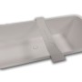 Ogomondo Sopravasca da Bagno Stand in Artificial Stone  Bianco Opaco Matt *** CONFEZIONE 1 pz.