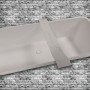 Ogomondo Sopravasca da Bagno Stand in Artificial Stone  Bianco Opaco Matt *** CONFEZIONE 1 pz.