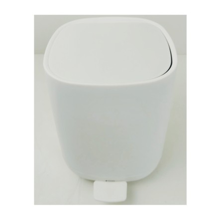 Ogomondo Cestino Gettacarta Point Bagno Bianco in ABS con Chiusura Ammortizzata *** CONFEZIONE 1 pz.