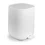 Ogomondo Cestino Gettacarta Point Bagno Bianco in ABS con Chiusura Ammortizzata *** CONFEZIONE 1 pz.