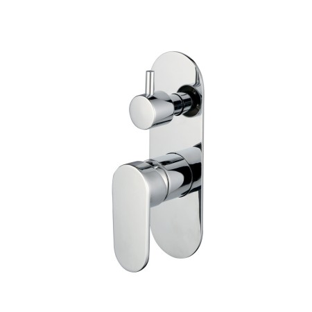 OGOMONDO Miscelatore Incasso Doccia 007 in Ottone Cromato con Deviatore  *** CONFEZIONE 1 pz.